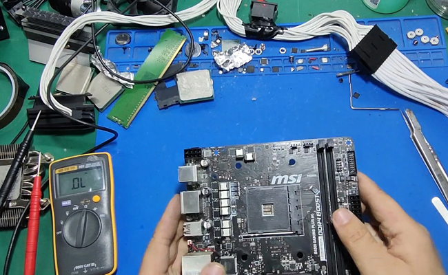 南充华硕电脑主板维修